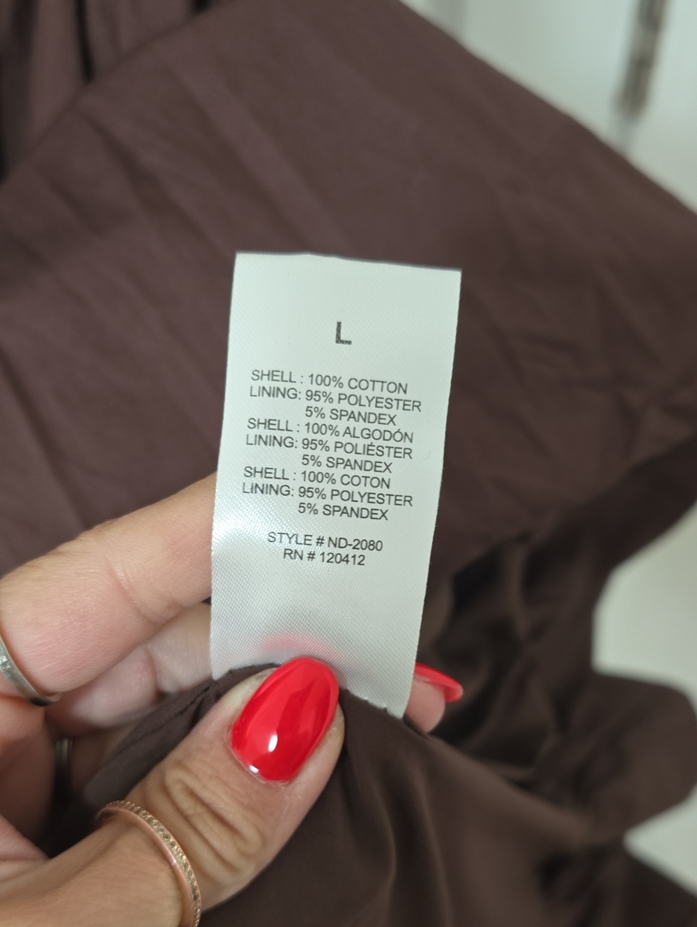 Nia Freya Chocolate Brown Strapless Bubble Hem Midi Dress New Size L - Picture 8 of 9